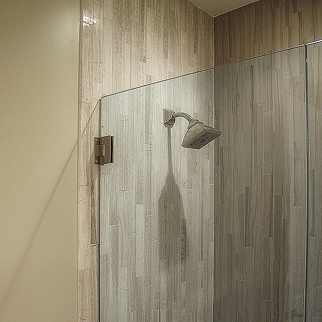 glass shower door