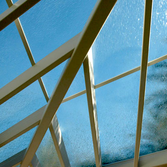 glass skylight