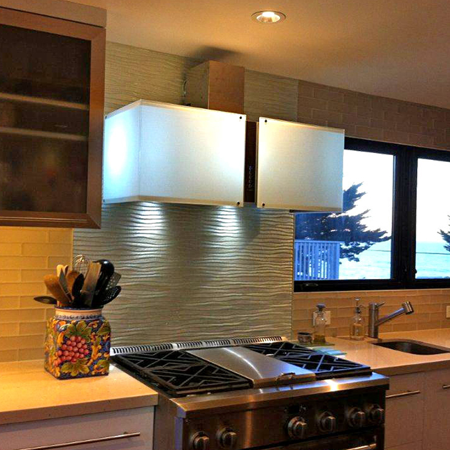 kitchen glass backsplash