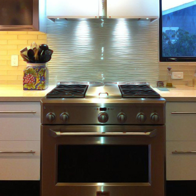kitchen glass backsplash