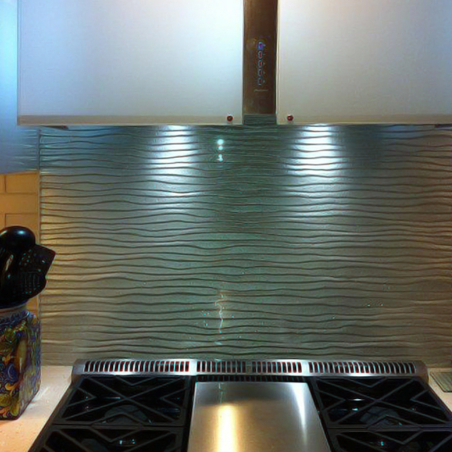kitchen glass backsplash
