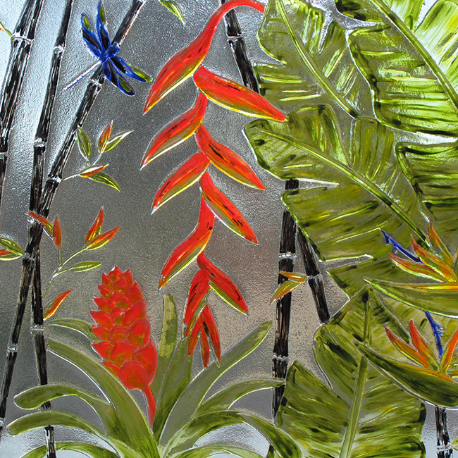 kitchen glass backsplash