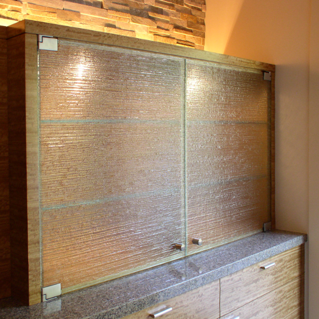 glass kitchen cabinets