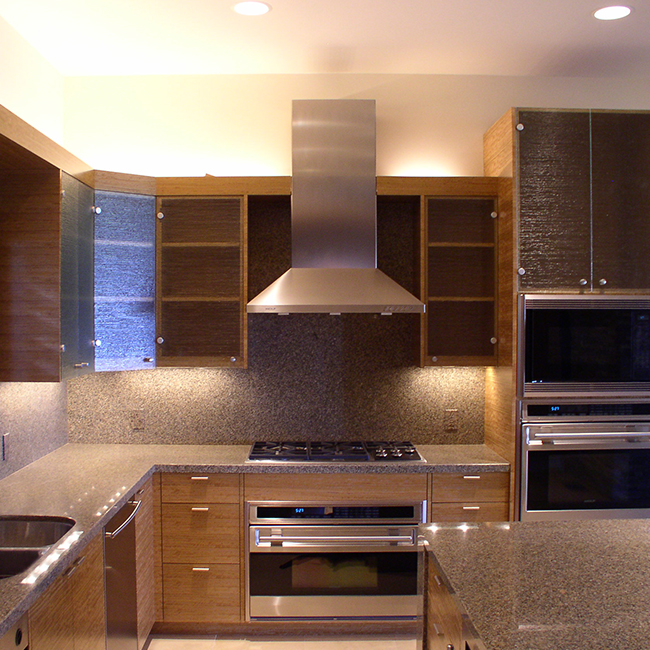 glass kitchen cabinets