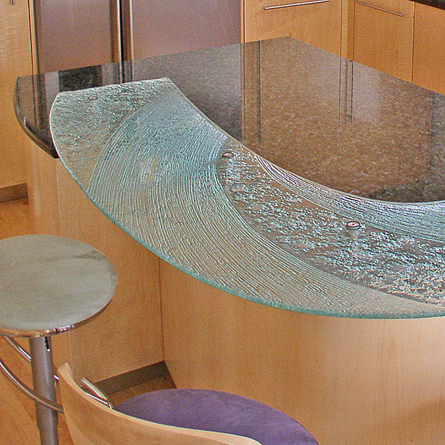 glass counter