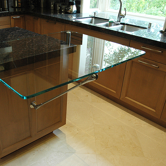 glass counter