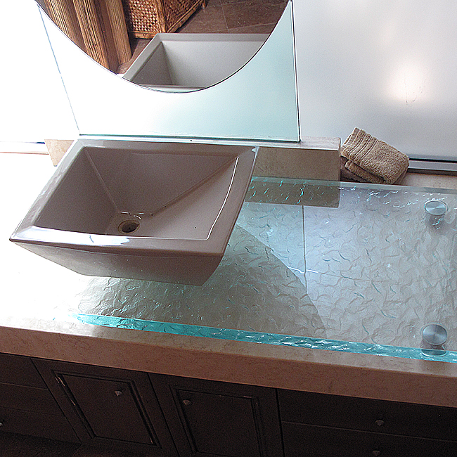 glass counter