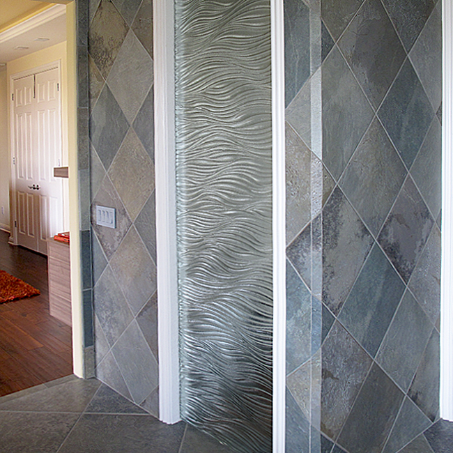 glass door