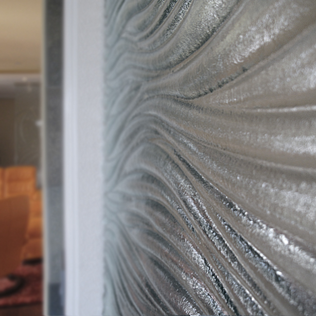 glass door