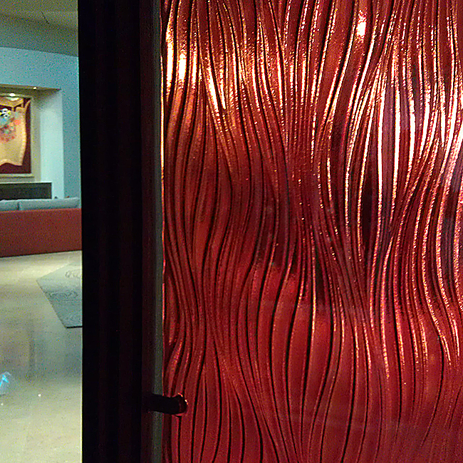 glass door