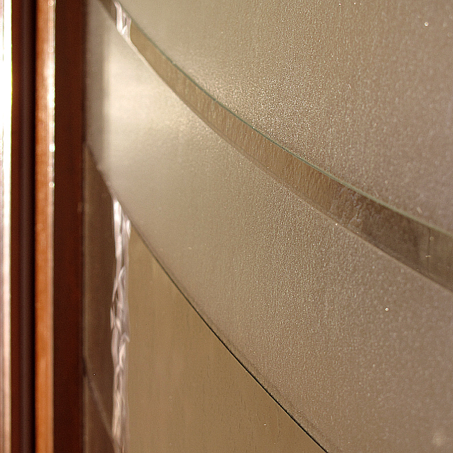 glass door