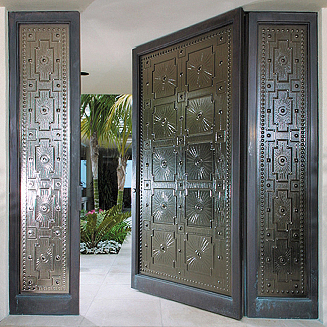 glass door