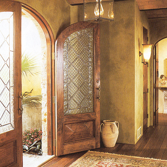 glass door