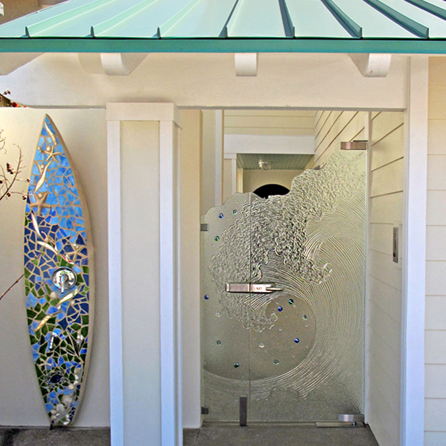 glass gate