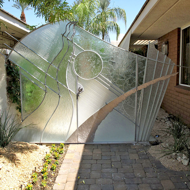 glass gate