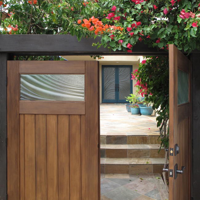 glass gate