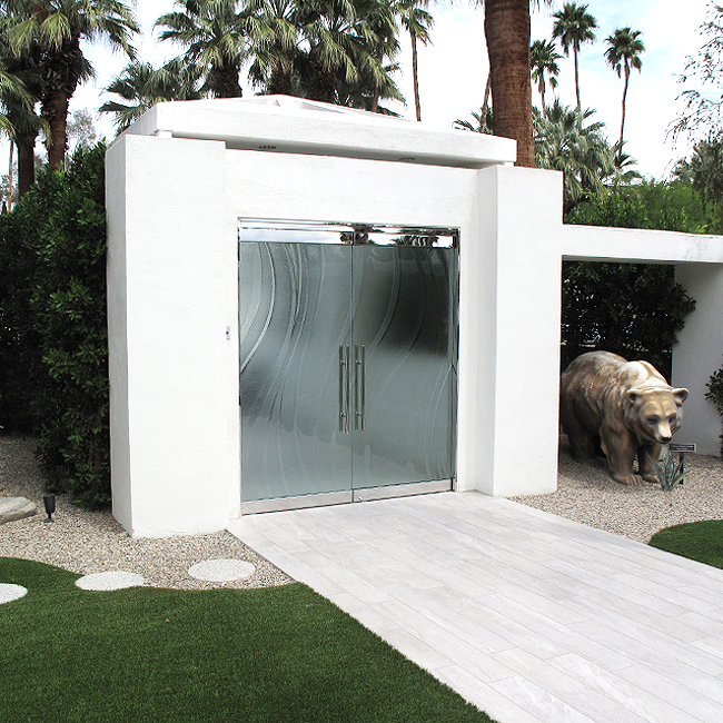 glass gate