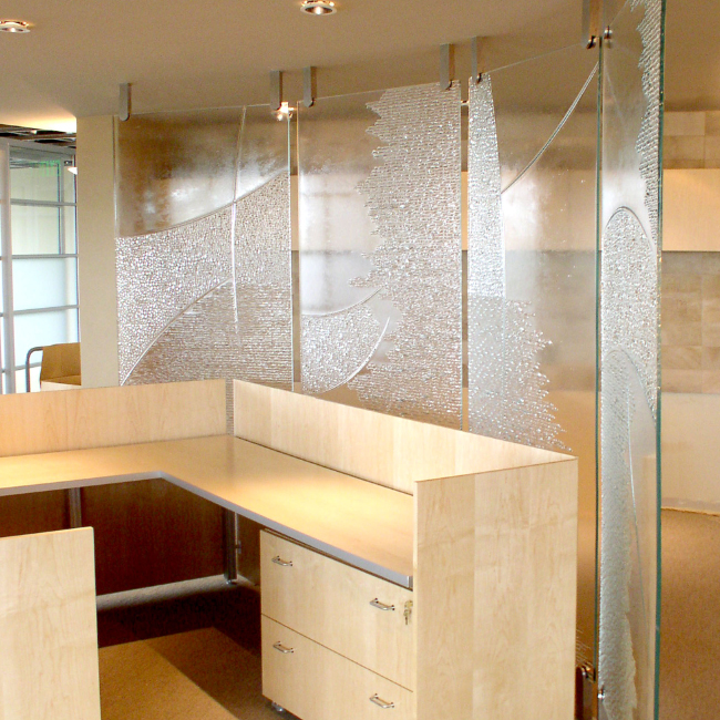 room partition, glass partition