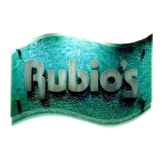 glass sign, etched glass sign