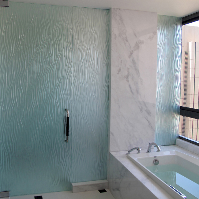 glass shower door