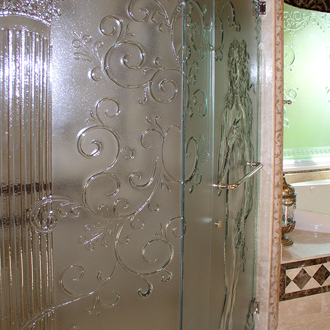 glass shower door