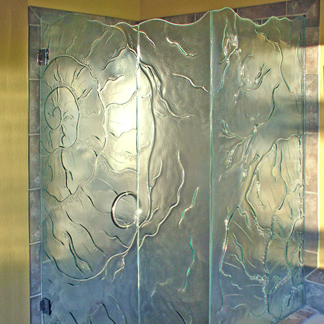 glass shower door