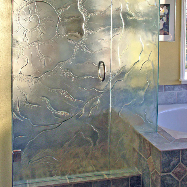 glass shower door