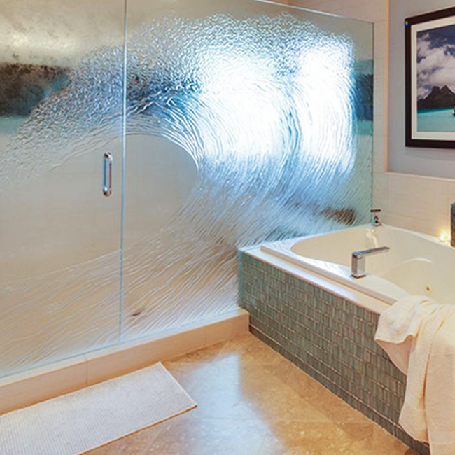 glass shower door