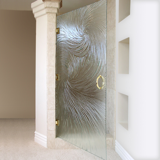 glass shower door