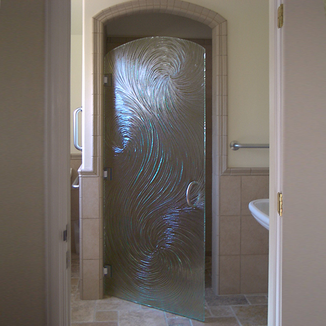 glass shower door