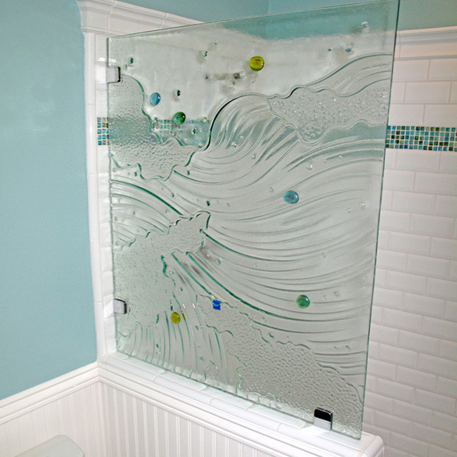glass shower door