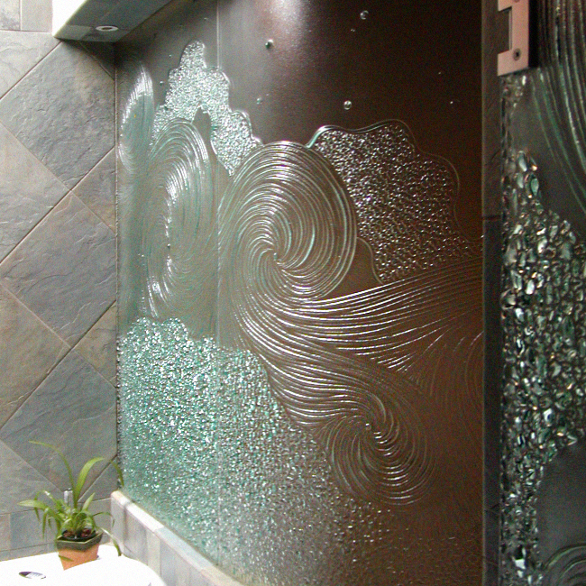 glass shower door