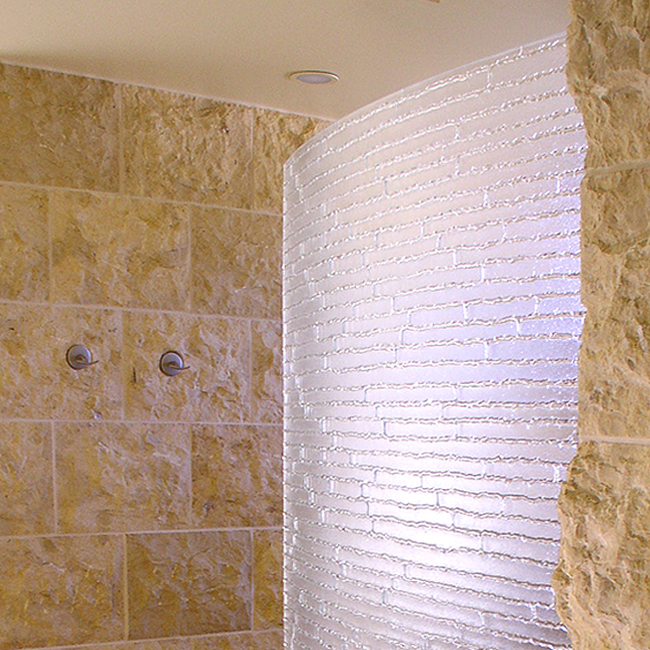 glass shower door
