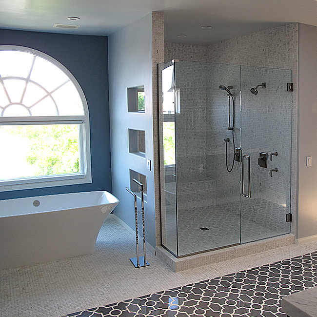 glass shower door