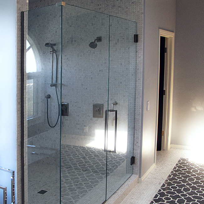 glass shower door