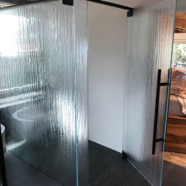 glass shower door