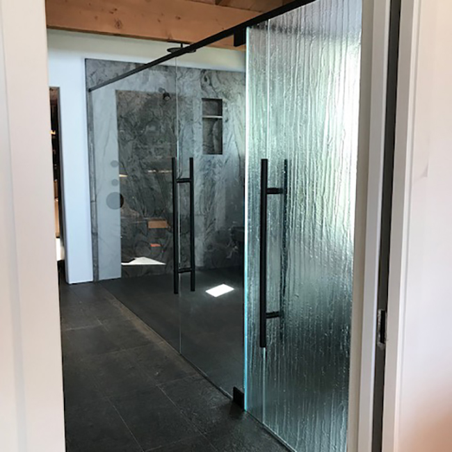 glass shower door