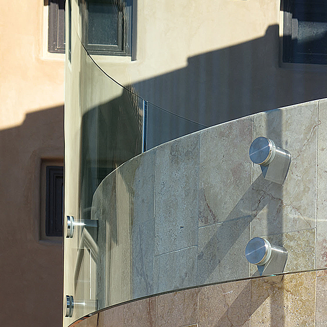 glass stairs, glass flooring