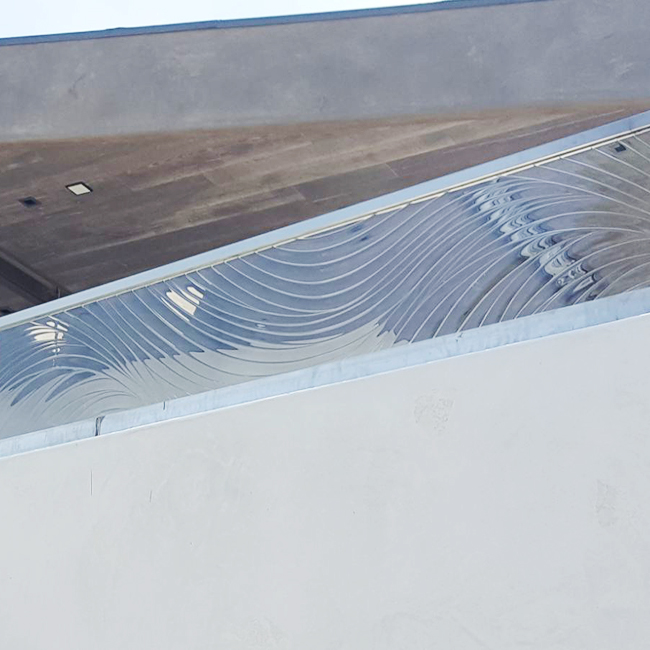 outdoor guardrail, glass guardrail